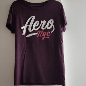 Aeropostale Deep Purple NYC Tee